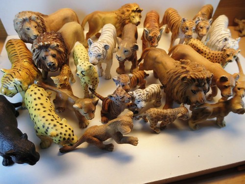 Schleich tiere raubkatzen - -,