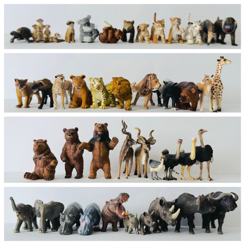 Schleich wildtiere bär hyäne - bär,