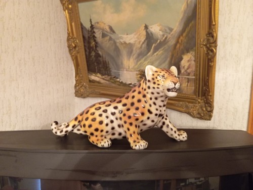 Gepard aus porzellan - gepard,