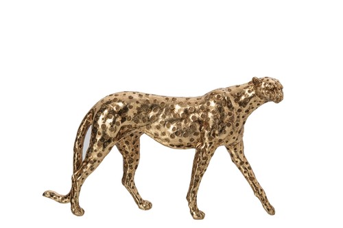 Line gepard figur polyresin - gepard,