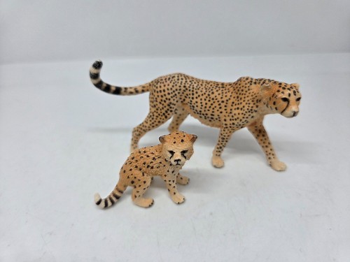 Figur schleich gepard mit - 2x,