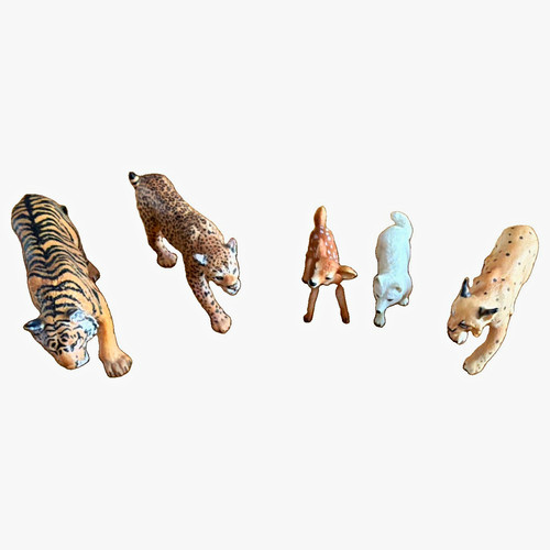 Tierfiguren set tiger - 5x,